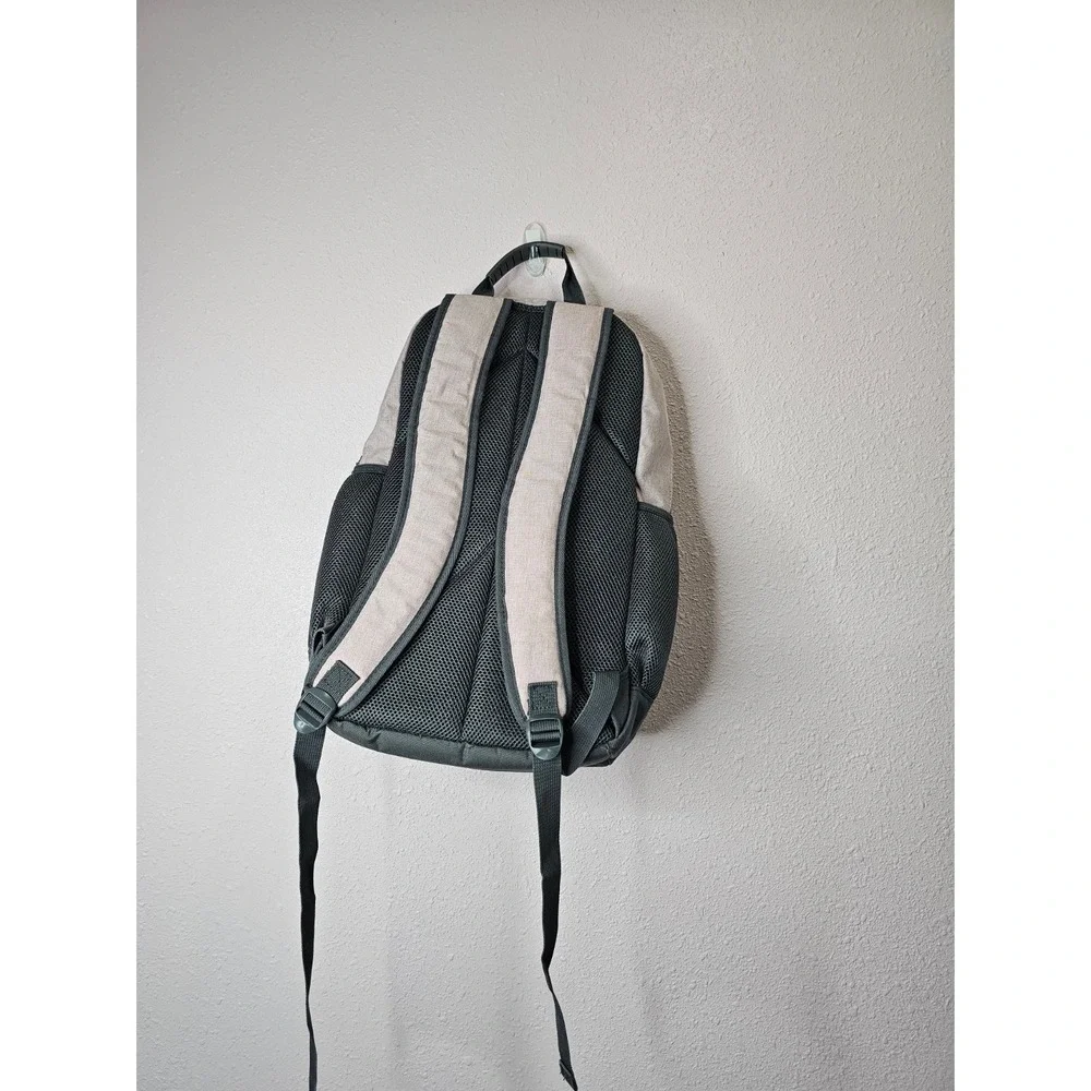 Eastsport Pink Gray Heathered Multi-Pocket Backpack School Travel Bag
